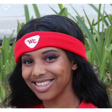 Ball Up Wc Headbands - one size fits all / red